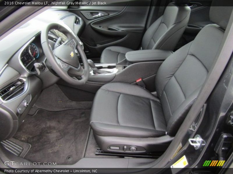 Nightfall Gray Metallic / Jet Black 2016 Chevrolet Malibu LT
