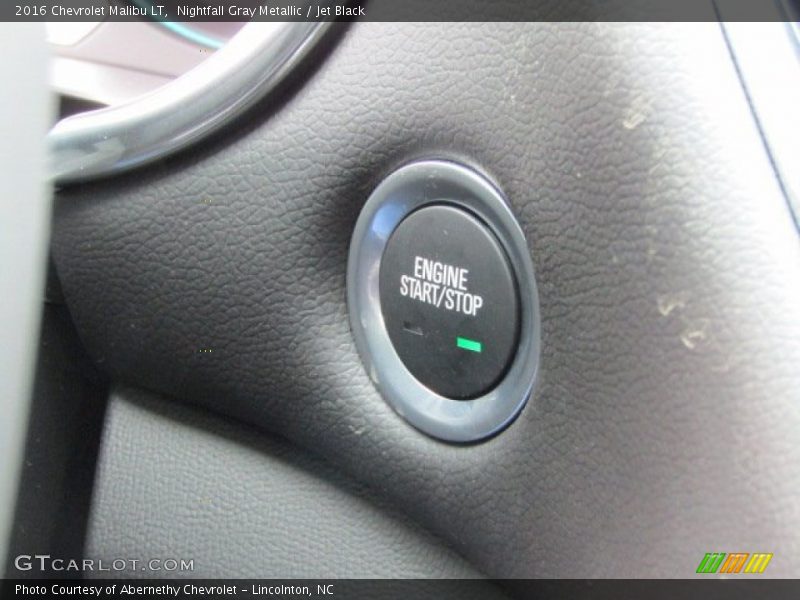 Nightfall Gray Metallic / Jet Black 2016 Chevrolet Malibu LT