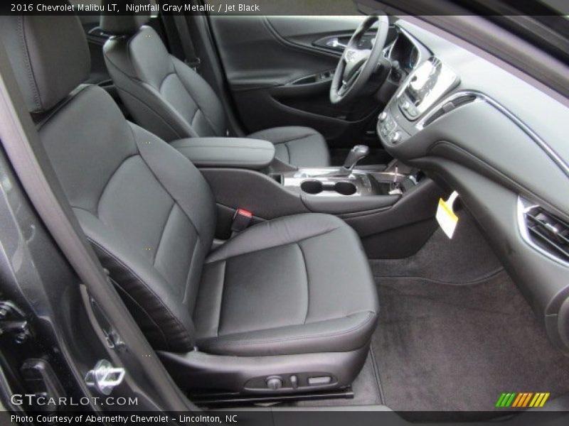 Nightfall Gray Metallic / Jet Black 2016 Chevrolet Malibu LT