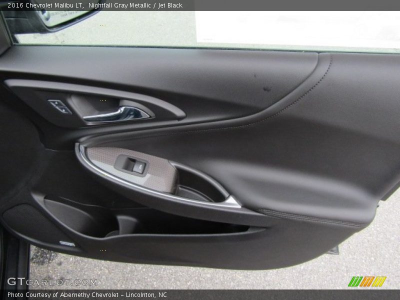 Nightfall Gray Metallic / Jet Black 2016 Chevrolet Malibu LT