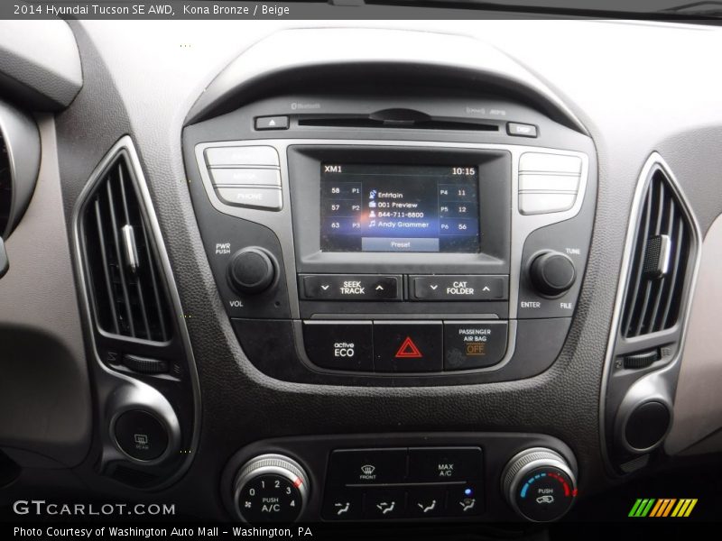 Kona Bronze / Beige 2014 Hyundai Tucson SE AWD
