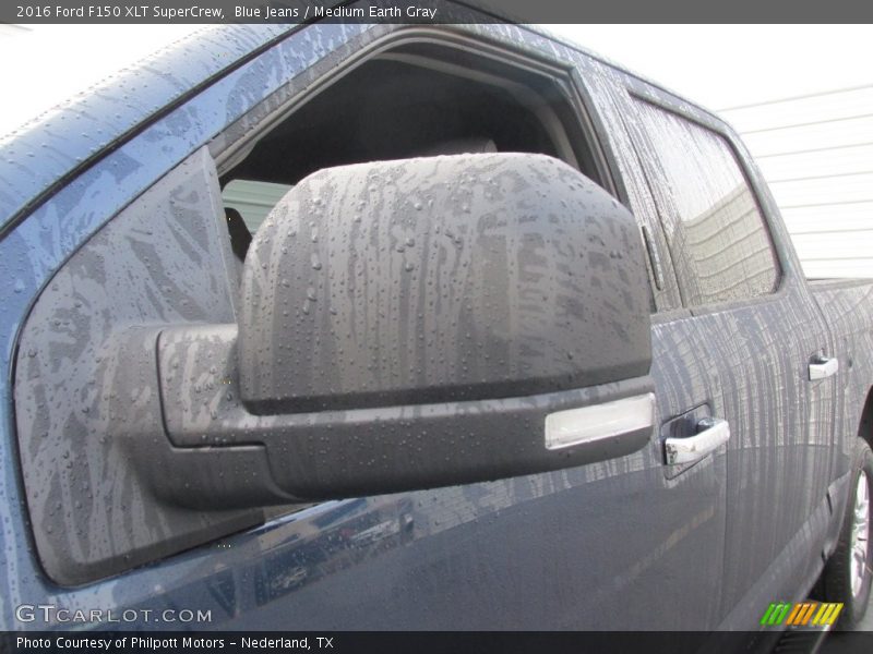 Blue Jeans / Medium Earth Gray 2016 Ford F150 XLT SuperCrew