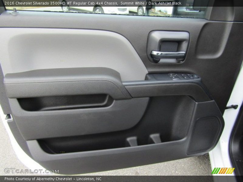 Summit White / Dark Ash/Jet Black 2016 Chevrolet Silverado 3500HD WT Regular Cab 4x4 Chassis
