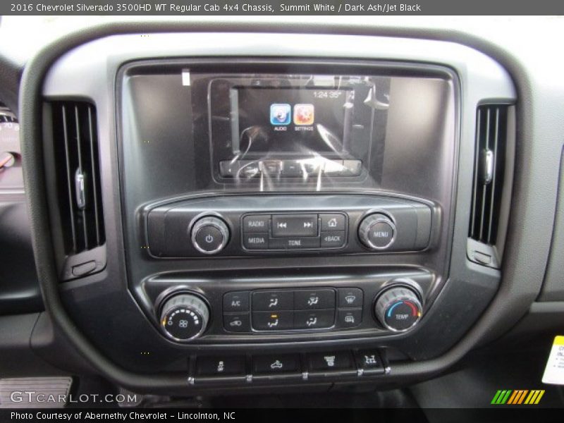 Summit White / Dark Ash/Jet Black 2016 Chevrolet Silverado 3500HD WT Regular Cab 4x4 Chassis