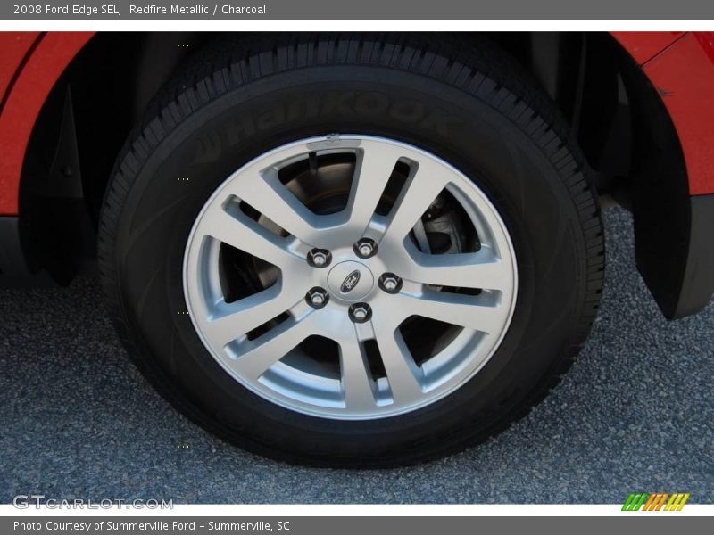 Redfire Metallic / Charcoal 2008 Ford Edge SEL
