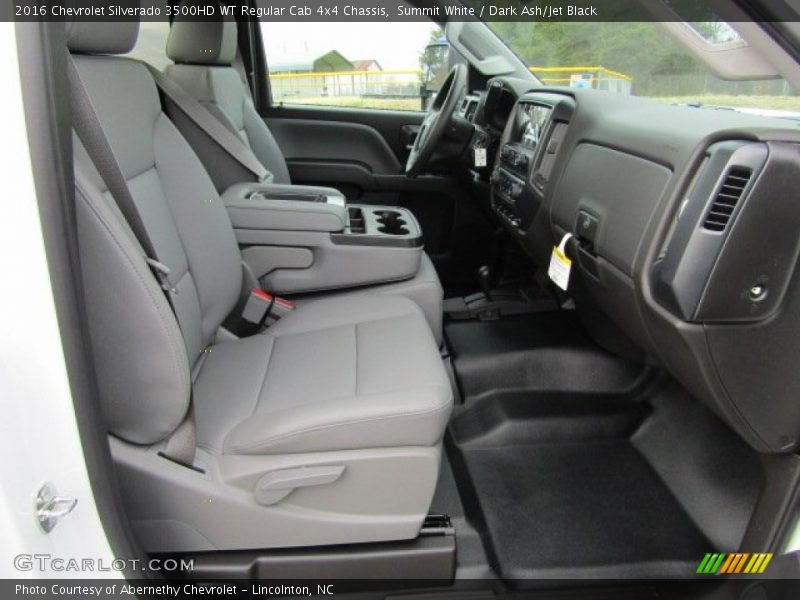Summit White / Dark Ash/Jet Black 2016 Chevrolet Silverado 3500HD WT Regular Cab 4x4 Chassis