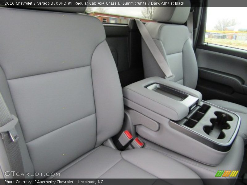 Summit White / Dark Ash/Jet Black 2016 Chevrolet Silverado 3500HD WT Regular Cab 4x4 Chassis