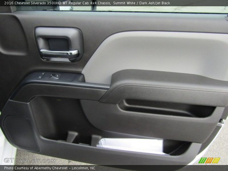 Summit White / Dark Ash/Jet Black 2016 Chevrolet Silverado 3500HD WT Regular Cab 4x4 Chassis