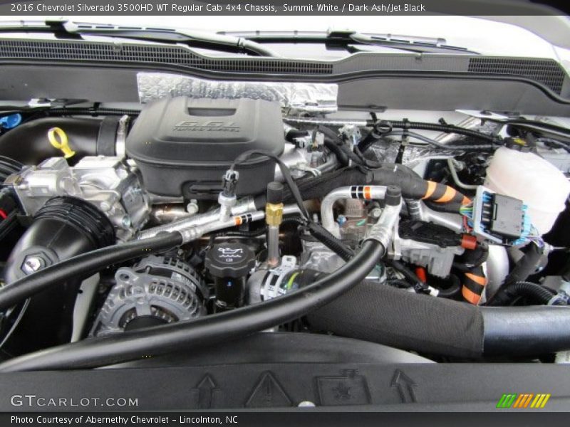  2016 Silverado 3500HD WT Regular Cab 4x4 Chassis Engine - 6.6 Liter OHV 32-Valve Duramax Turbo-Diesel V8