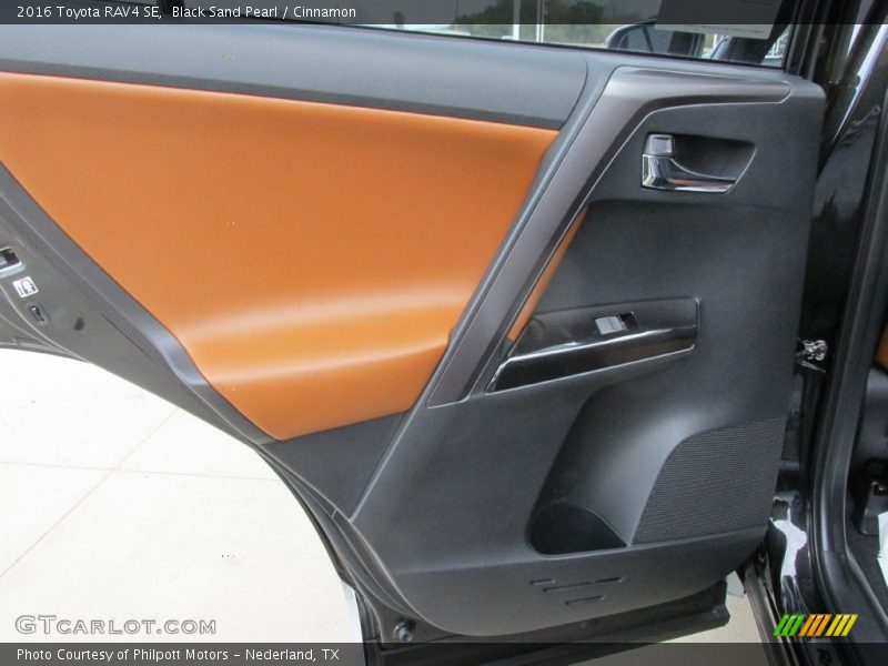 Black Sand Pearl / Cinnamon 2016 Toyota RAV4 SE