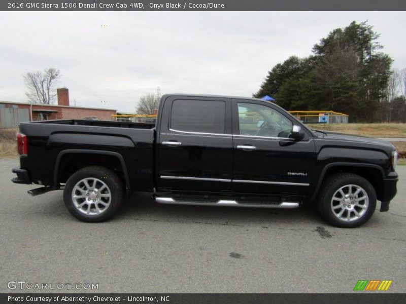 Onyx Black / Cocoa/Dune 2016 GMC Sierra 1500 Denali Crew Cab 4WD