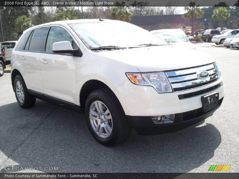 Creme Brulee / Medium Light Stone 2008 Ford Edge SEL AWD