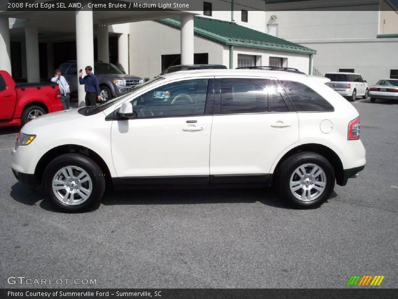 Creme Brulee / Medium Light Stone 2008 Ford Edge SEL AWD