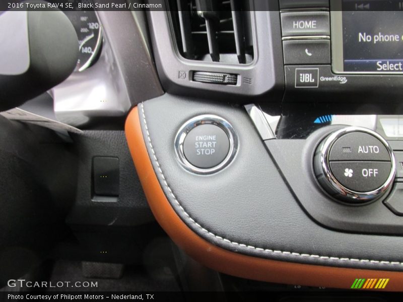 Black Sand Pearl / Cinnamon 2016 Toyota RAV4 SE