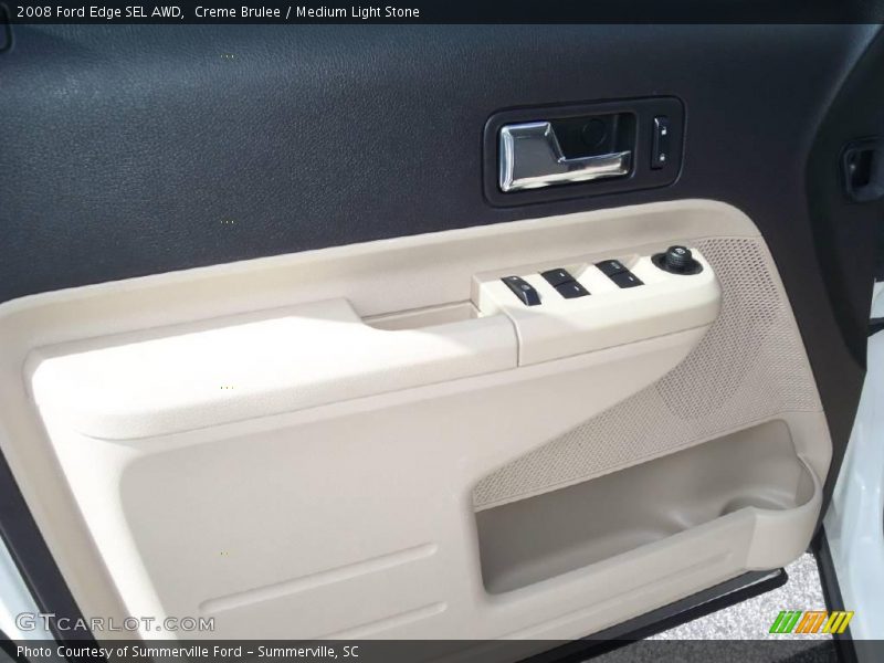Creme Brulee / Medium Light Stone 2008 Ford Edge SEL AWD