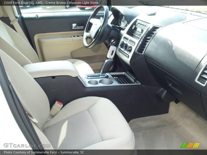 Creme Brulee / Medium Light Stone 2008 Ford Edge SEL AWD