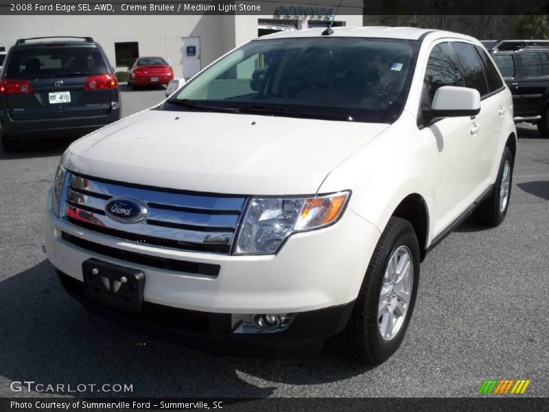 Creme Brulee / Medium Light Stone 2008 Ford Edge SEL AWD