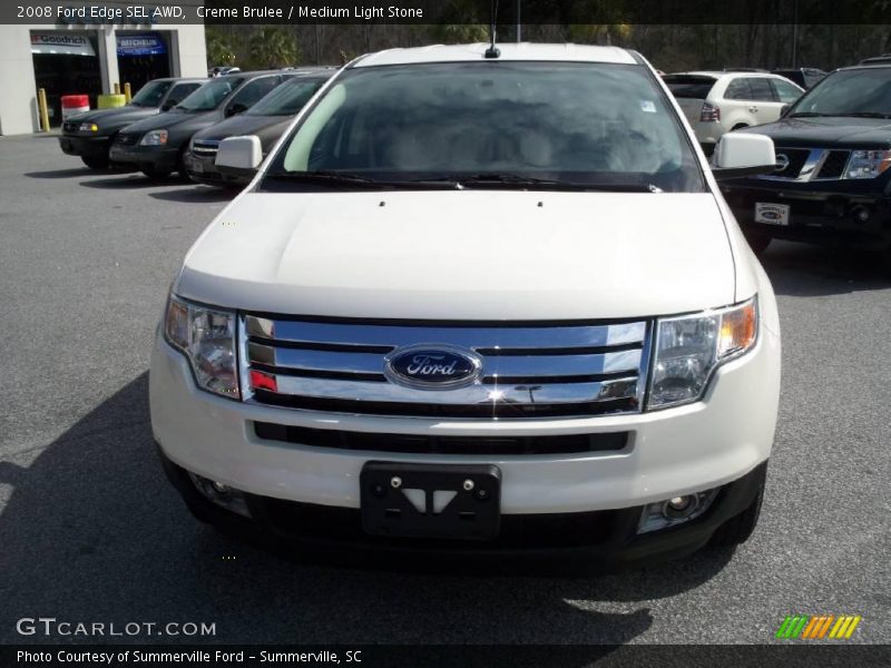 Creme Brulee / Medium Light Stone 2008 Ford Edge SEL AWD