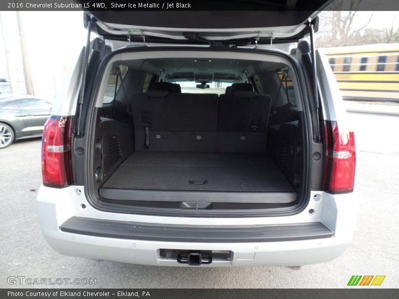 Silver Ice Metallic / Jet Black 2016 Chevrolet Suburban LS 4WD