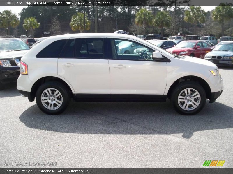 Creme Brulee / Medium Light Stone 2008 Ford Edge SEL AWD