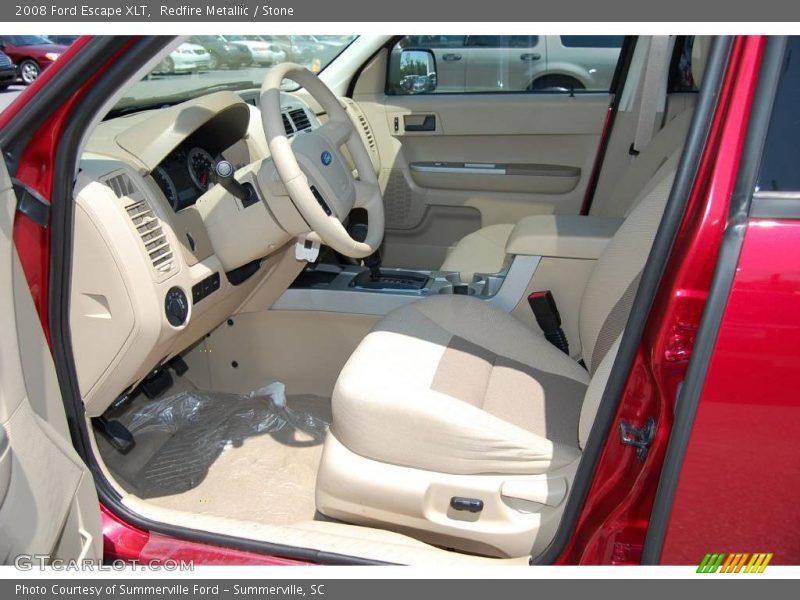 Redfire Metallic / Stone 2008 Ford Escape XLT