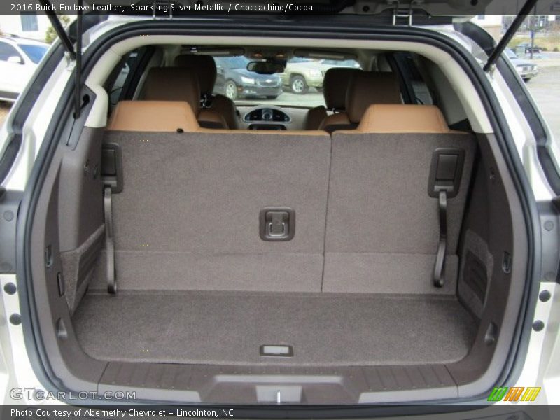 Sparkling Silver Metallic / Choccachino/Cocoa 2016 Buick Enclave Leather