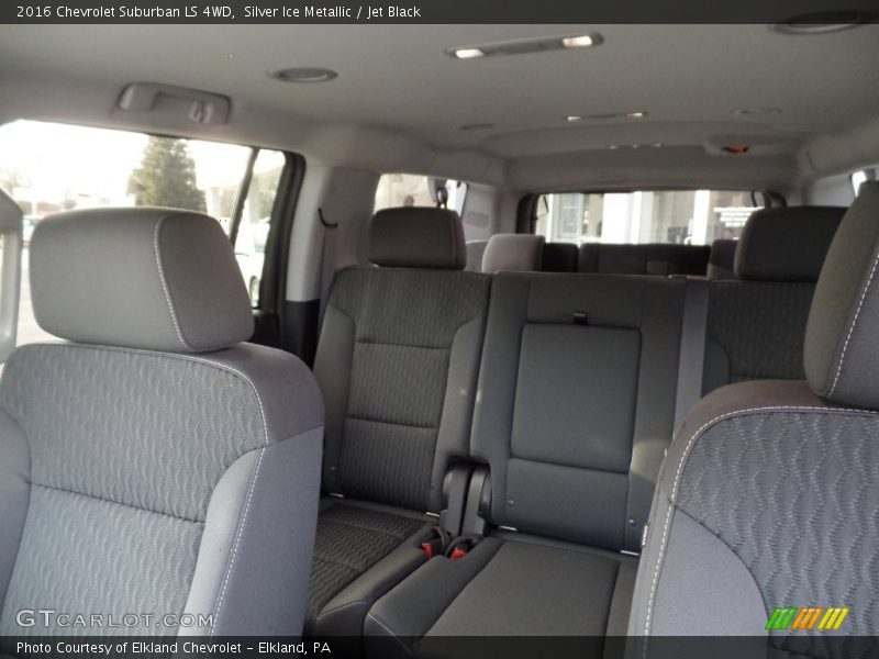 Silver Ice Metallic / Jet Black 2016 Chevrolet Suburban LS 4WD