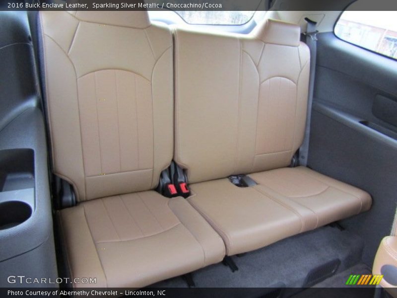 Sparkling Silver Metallic / Choccachino/Cocoa 2016 Buick Enclave Leather
