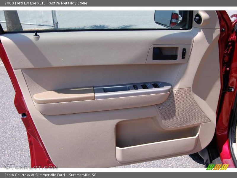 Redfire Metallic / Stone 2008 Ford Escape XLT