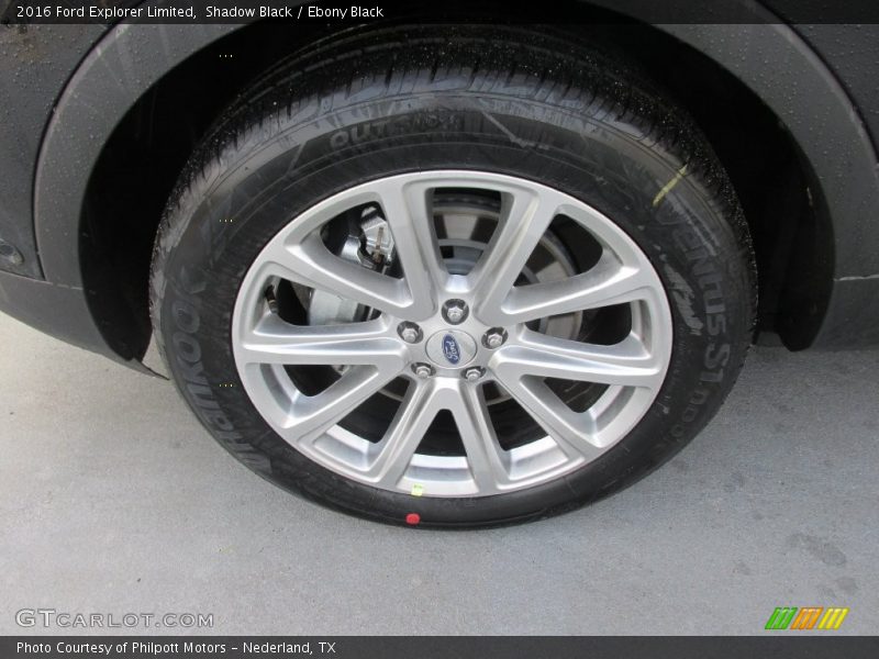 Shadow Black / Ebony Black 2016 Ford Explorer Limited