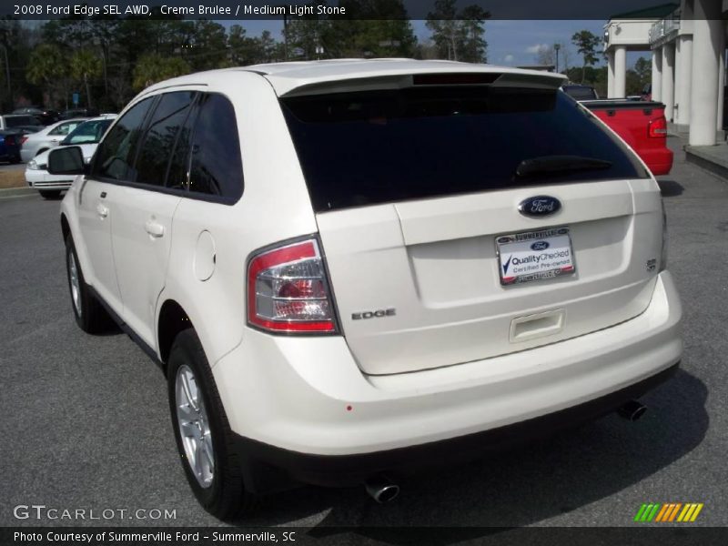 Creme Brulee / Medium Light Stone 2008 Ford Edge SEL AWD