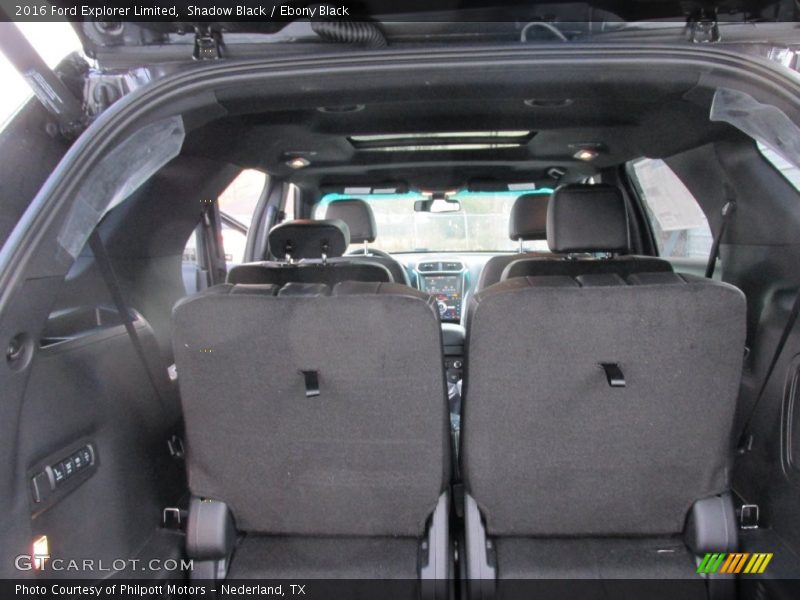 Shadow Black / Ebony Black 2016 Ford Explorer Limited