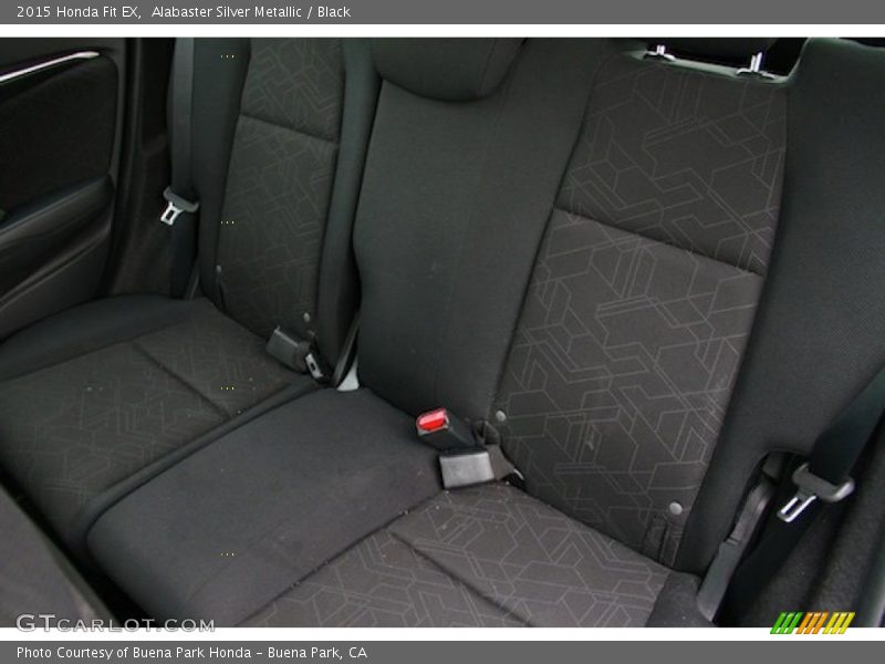 Alabaster Silver Metallic / Black 2015 Honda Fit EX