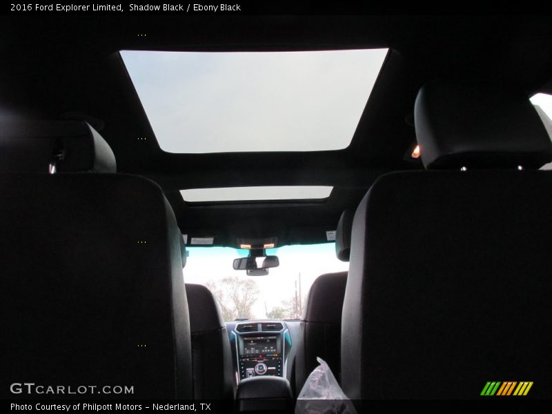 Shadow Black / Ebony Black 2016 Ford Explorer Limited