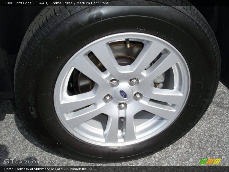 Creme Brulee / Medium Light Stone 2008 Ford Edge SEL AWD