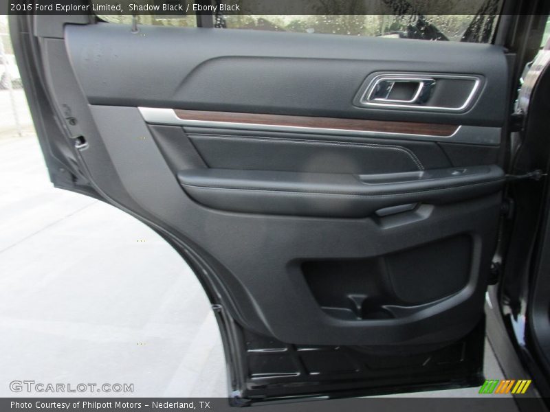 Shadow Black / Ebony Black 2016 Ford Explorer Limited