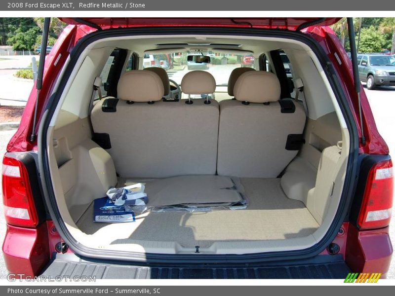 Redfire Metallic / Stone 2008 Ford Escape XLT