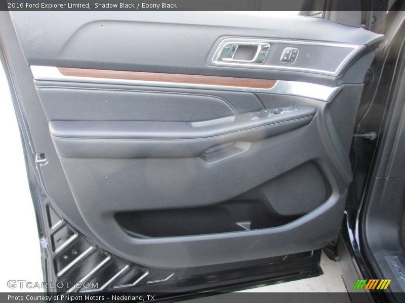 Shadow Black / Ebony Black 2016 Ford Explorer Limited