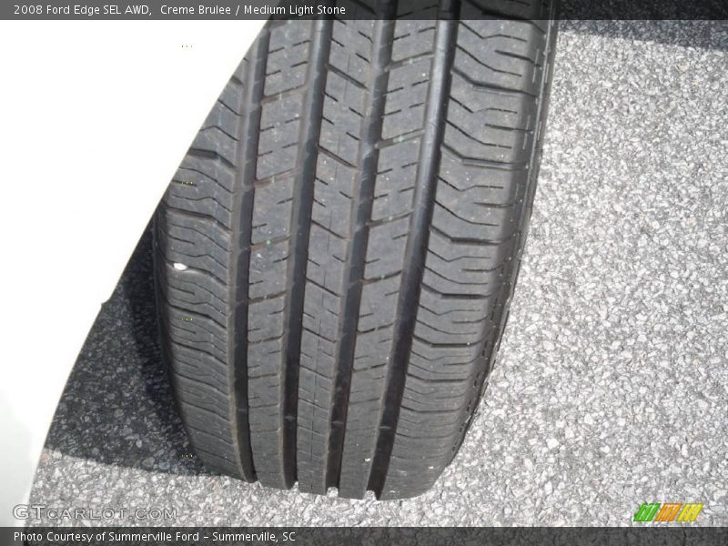 Creme Brulee / Medium Light Stone 2008 Ford Edge SEL AWD