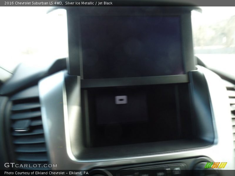 Silver Ice Metallic / Jet Black 2016 Chevrolet Suburban LS 4WD