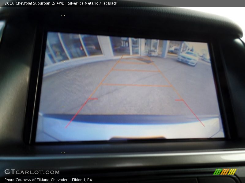 Silver Ice Metallic / Jet Black 2016 Chevrolet Suburban LS 4WD