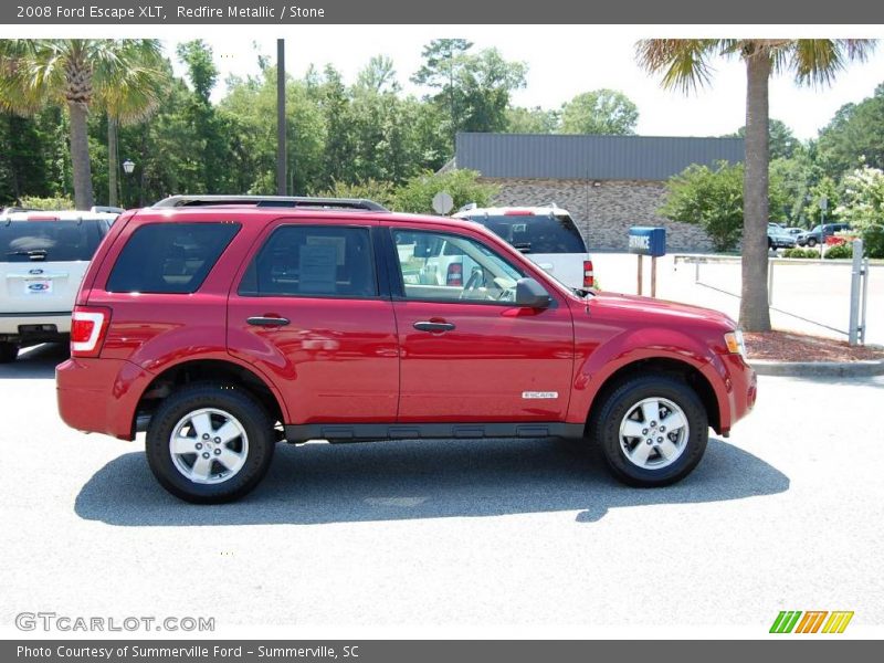 Redfire Metallic / Stone 2008 Ford Escape XLT