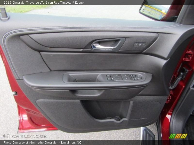Siren Red Tintcoat / Ebony 2016 Chevrolet Traverse LT