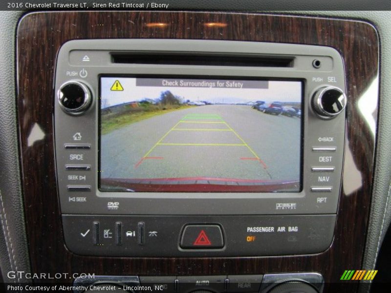 Siren Red Tintcoat / Ebony 2016 Chevrolet Traverse LT