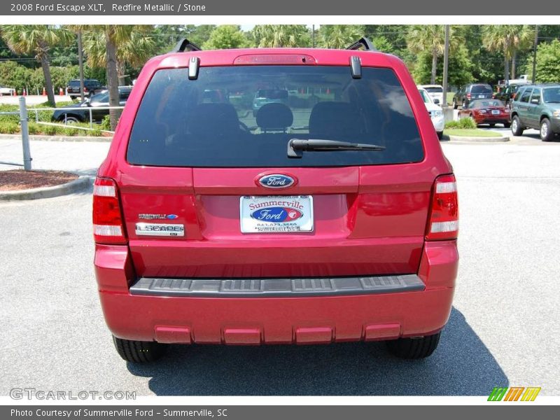 Redfire Metallic / Stone 2008 Ford Escape XLT