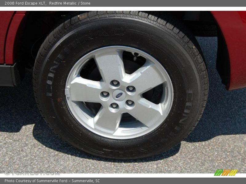 Redfire Metallic / Stone 2008 Ford Escape XLT