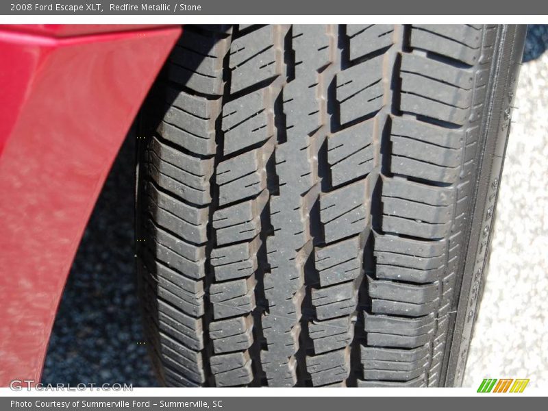 Redfire Metallic / Stone 2008 Ford Escape XLT