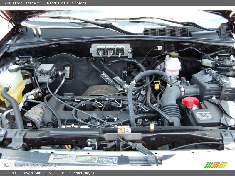 Redfire Metallic / Stone 2008 Ford Escape XLT