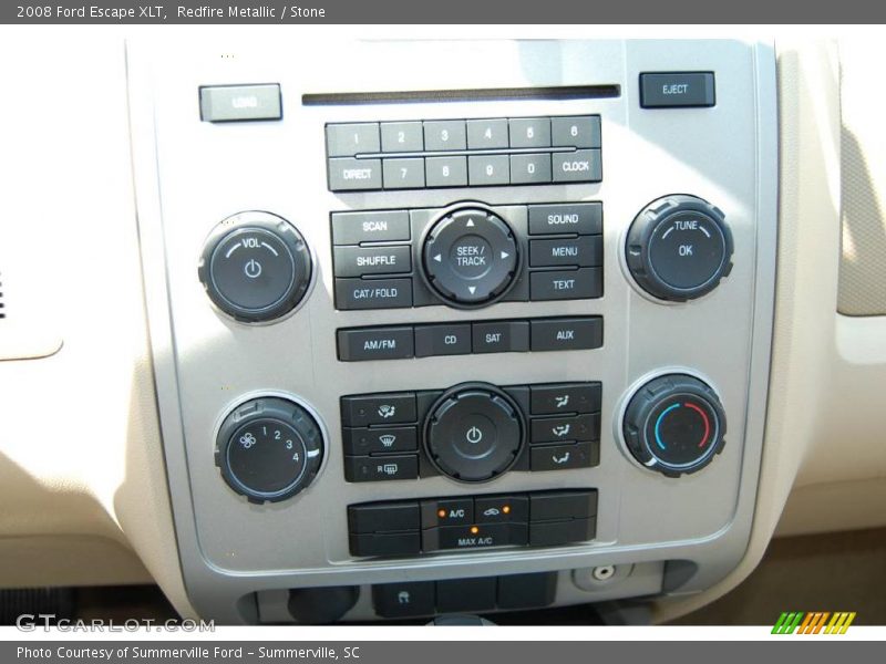 Redfire Metallic / Stone 2008 Ford Escape XLT