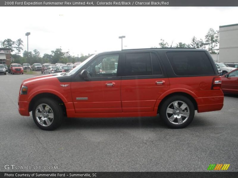 Colorado Red/Black / Charcoal Black/Red 2008 Ford Expedition Funkmaster Flex Limited 4x4